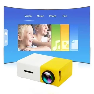 Máy chiếu Y300 Projector Máy chiếu mini cầm tay HD 1080P LED Điện thoại máy tính xách tay Android HDMI USB Nhỏ