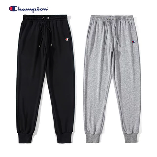 Champion 100% Nguyên Bản Chất Lượng Cao Phong Cách Đường Phố Giải Trí Rời Unisex Plus Size Quần Thẳng