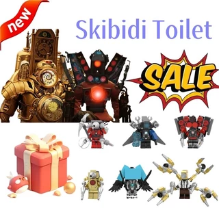 Tương thích với LEGO Mini Skibidi Toilet Titan Chainsaw Man Sound Man Assembly Building Block Hình - Đồ chơi lắp ráp giáo dục trẻ em Hình trang trí