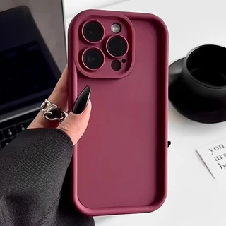 Dành Cho IPhone 12Pro Max IPhone 11 12 13 14 15Pro Max X XR XS Max Apple 7 Plus 8 Plus IPhone 14 15Pro Ốp Điện Thoại Tối Giản Bao Gồm Tất Cả