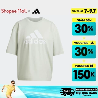 [7-9.7-VOUCHER 30%]adidas Phong cách sống Áo Thun Badge of Sport Future Icons Nữ màu xanh lá HK0508