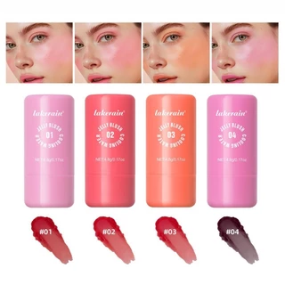 Lakerain Jelly Blush Chống Thấm Nước Blush Tự Nhiên Sắc Tố Blusher Để Làm Nổi Bật Đường Viền Mặt Trang Điểm Sử Dụng Kép Cho Phấn Mắt Và Cheeks Shimmer Jelly Blush Stick