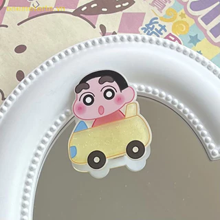 Onemetertn Kawaii Hoạt Hình Crayon Shin-Chan Acrylic Kẹp Tóc Dễ Thương Ngọt Ngào Anime Hình Nổ Kẹp Bên Kẹp Mũ Đội Đầu Cho Bé Gái Quà Tặng Sinh Nhật VN