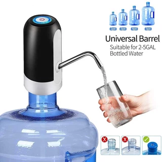 Automatic drinking water pump with switch and USB charging, universal bottled electric water dispenser, portable electric water pump