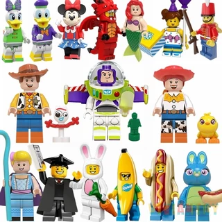 Phim Hoạt Hình Anime Khối Xây Dựng Minifigures DIY Hội Giáo Dục Đồ Chơi Trẻ Em Sinh Nhật Quà Tặng Giáng Sinh