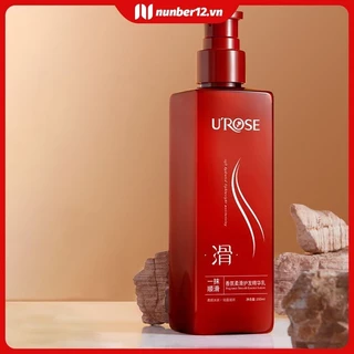 Urose 200ml Dầu Xả Mềm Dẻo Tóc Tinh Dầu Chăm Sóc Tóc Mặt nạ gội nhẹ nhàng Frizzy Moisturising Free Spray Damage Repair (number12.vn.)