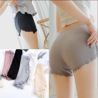 Quần mặc trong váy ren viền sexy cao cấp chống lộ tôn dáng gợi cảm quyến rũ mã 04