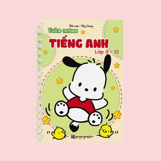 Sổ Giấy Lò Xo Take Note Tiếng Anh Cơ Bản A5 (Phiên Bản Mới Nhất)