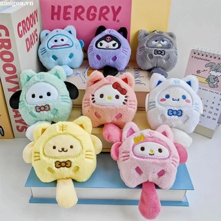 Móc Khóa Gấu Bông Giá Rẻ Cinnamoroll Hình Chú Chó Sanrio Kuromi Melody Đáng Yêu