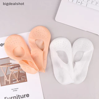 Bigdealshot 1 Cặp Dụng Cụ Chăm Sóc Chân Silicon Dưỡng Ẩm Gel Gót Chân Tất Nứt Bảo Vệ Chăm Sóc Da Móng Chân Theo Dõi Sức Khỏe Máy Mát Xa BBS