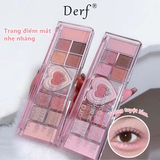 Fepo 12 Màu Làm Nổi Bật Phấn Mắt Blush Palette Mỹ Phẩm Đa Năng Khoáng Sắc Tố Bột Trang Điểm Bảng