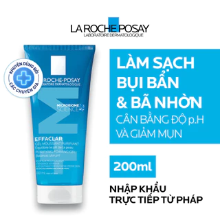 Gel rửa mặt cho da dầu nhạy cảm La Roche-Posay Effaclar Foaming Gel M+ 200ml