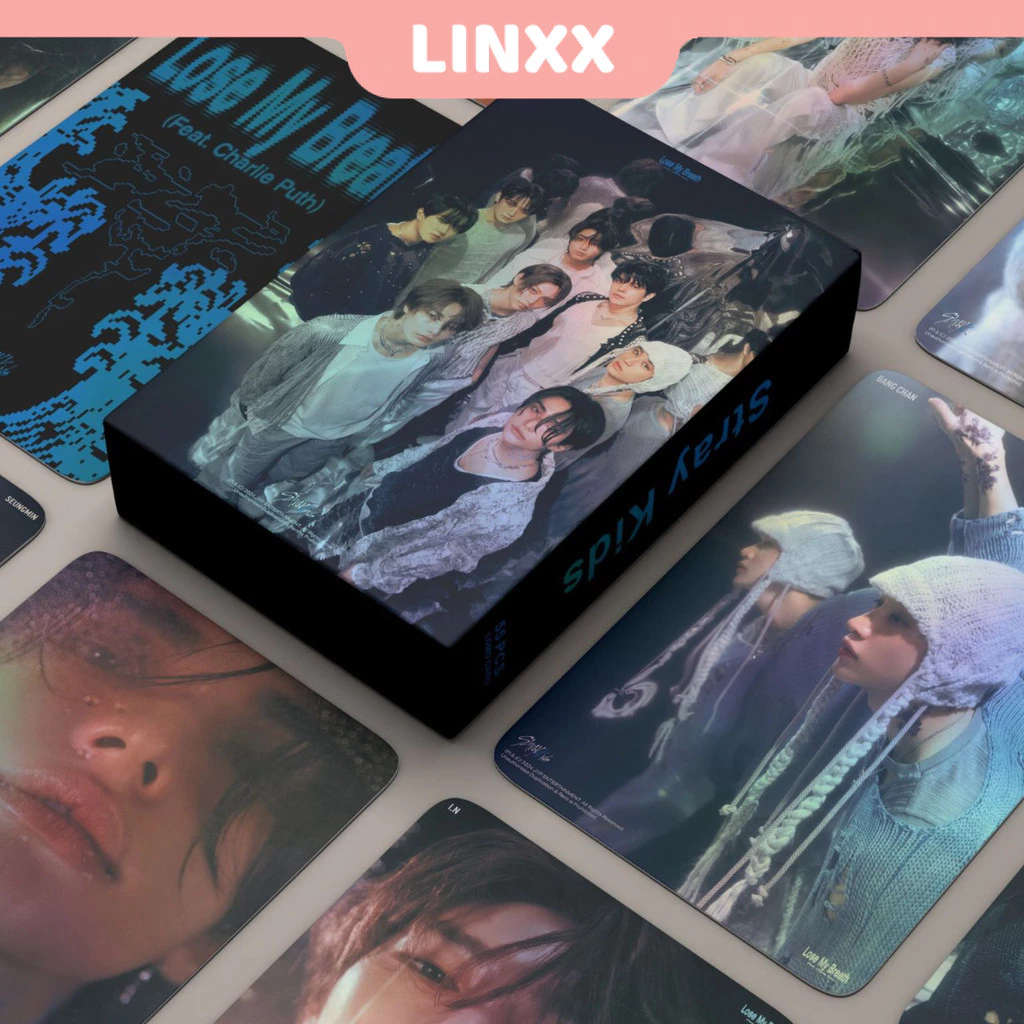 Linxx 55 Chiếc Stray Kids Lose My Breath Holographic Laser Card Kpop Photocards Bưu Thiếp Series