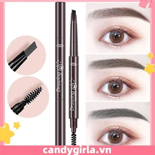 ✳Candy Berbeini Bút Chì Kẻ Lông Mày 6 Màu Hai Đầu Xoay Tự Động Chống Thấm Nước Chống Mồ Hôi Không Phai Mịn Tam Giác Kết Cấu Tốt Dễ Dàng Kéo Dài Lông Mày Girla.vn