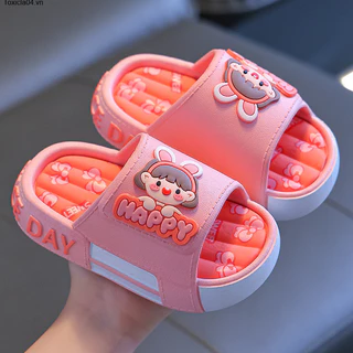 Children's Slippers Summer Boys and Girls Indoor Anti slip Soft Sole Bathroom Children's Walking Cute Baby Slippers