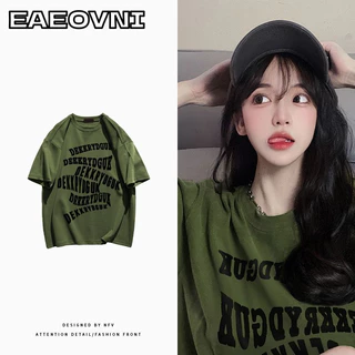 EAEOVNI áo phông áo thun nữ croptop baby tee Phong cách phổ biến Korean Fashion A29J0YO 19Z240511