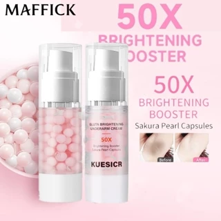 Kem dưỡng trắng da nách Sakura Pearl Brightening Kem dưỡng thể Gluta 30g Chăm sóc da [bluey]