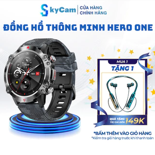 Đồng hồ thông minh Smart watch Hero One Pro SKYCAM đồng hồ thể thao đo nhịp tim, chuyên dụng thể thao GD412