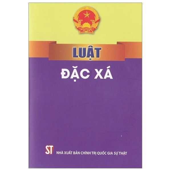 Sách Luật Đặc Xá - Luật - Văn Bản Dưới Luật 