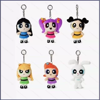 Ye THE POWERPUFF Girls X NewJeans Sang Trọng Búp Bê Quà Tặng Cho Bé Gái Túi Mặt Dây Chuyền Đồ Chơi Nhồi Bông Cho Trẻ Em LINE FRIENDS