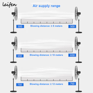 Laifen Quạt sàn đứng quạt điện công suất cao quạt treo tường