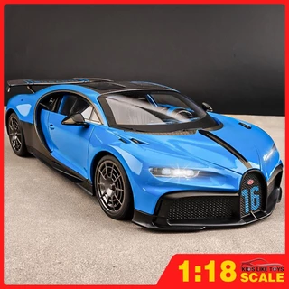 Klt 1: 18 Bugatti Chiron Siêu Xe Hợp Kim Kim Loại Đồ Chơi Mô Hình Xe Diecast Xe Cho Bé Trai Trẻ Em Mô Phỏng Âm Thanh Hiệu Ứng Ánh Sáng Quà Tặng Sở Thích Bộ Sưu Tập