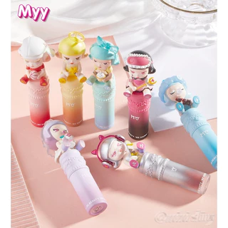 [Vitality Online] Myy / Sanfu Lip Glaze Leisure Holiday Series Niche Phim hoạt hình vui nhộn dễ thương Trang điểm môi trắng Son bóng