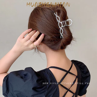 Huazhenmian Hàn Quốc - kẹp tóc giấy nhám phong cách được thiết kế dành cho thời trang nữ
