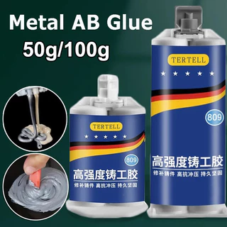 50g / 100 gIndustrial AB Keo Sửa Chữa Kim Loại Dán Keo Chịu Nhiệt Hàn Lạnh Lỗi Mạnh Dụng Cụ Sửa Chữa