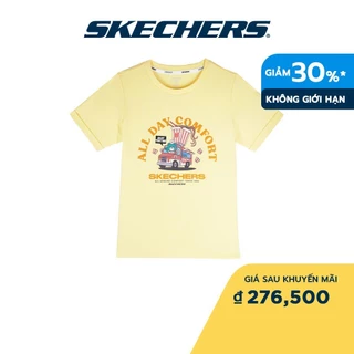 Skechers Bé Trai Áo Thun Tay Ngắn Thường Ngày L.A. Hiking - L223B011-01UP (June_Live)