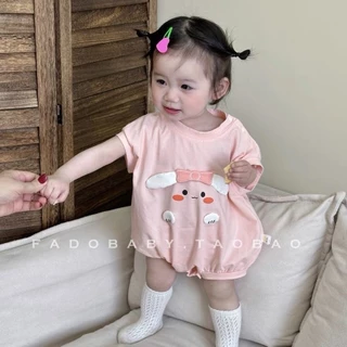 Bé Mùa Hè Mỏng onesie Dễ Thương Siêu Dễ Thương Túi Xì Hơi Quần Áo Bé Trăng Tròn Quần Áo Áo Áo ha Quần Áo Sơ Sinh Bò Phù Hợp Với