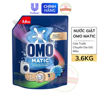 Nước Giặt OMO MATIC Cửa Trước | Cửa Ngang Chuyên Gia Giữ Màu - Túi 3.6KG