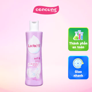 Dung Dịch Vệ Sinh Phụ Nữ Lactacyd Soft and Silky 250ml
