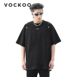 VOCKOO áo phông nam Áo Thun phông áo nam thun Áo Thun Form Rộng Ngắn Tay Unisex MTX2450M7L 20Z240513