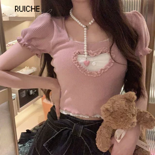 RUICHE Chân váy chân váy chữ  Stylish Vintage Fashion Cute WSQ2450JCX 20Z240515