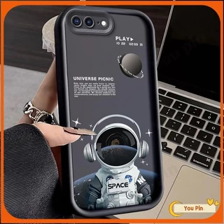 Ốp Lưng Cho iPhone 7 Plus 8 Plus XR X XS Max 11 Pro Max 12 Pro Max 13 Pro Max 14 Pro Max 15 Pro Max Vỏ Điện Thoại TPU Phi Hành Gia