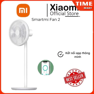 [ CHÍNH HÃNG ] Quạt Điện Thông Minh Xiaomi SmartMi Fan 2 Kèm Remote Điều Khiển. Độ ồn siêu êm [ TIME_MART Q08 ]