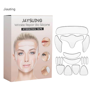 Jiauting Có Thể Tái Sử Dụng Mặt Nếp Nhăn Băng Chống Nhăn Mặt trán Cheek Chin Miếng Dán Chống Lão Hóa Da Mặt Lifg Miếng Dán Băng Mgn