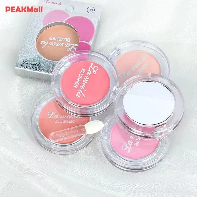 Một Màu Blush Matte Tự Nhiên Cheek Tint Làm Sáng Mặt Chống Thấm Nước Mặt Blush Bột Mềm Trang Điểm Nữ