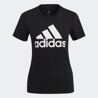 adidas Phong cách sống Áo thun logo Essentials LOUNGEWEAR Nữ Đen GL0722