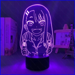 Gp1 Đèn Led Anime Không Đồ Chơi Với Tôi Miss Nagatoro Đèn Ngủ Manga Thay Đổi Chiếu Sáng Trang Trí Nhà Tặng PG1