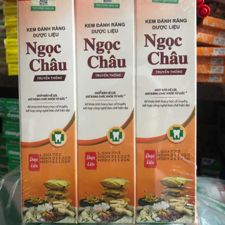 Kem Đánh Răng Dược Liệu Ngọc Châu 100g