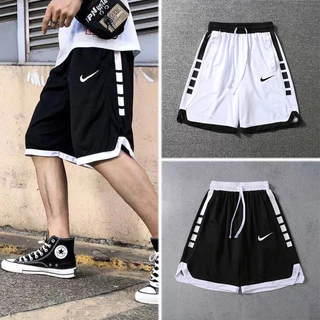 Logo thêu chất lượng cao AJ Quần Short bóng rổ Nike Quần Short cơ bản dành cho nam Air Jordan Lưới Quần Short Jersey Ngắn Cổ điển Phù hợp với thể thao Tập thể dục Quần ngắn Trắng Đen Đỏ