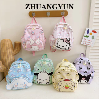 ZHUANGYUN balo cho bé mầm non balo gấu 2024NEW Fashion  thích hợp sử dụng hàng ngày Cute THỂ THAO DSJ2450KTY 20Z240516