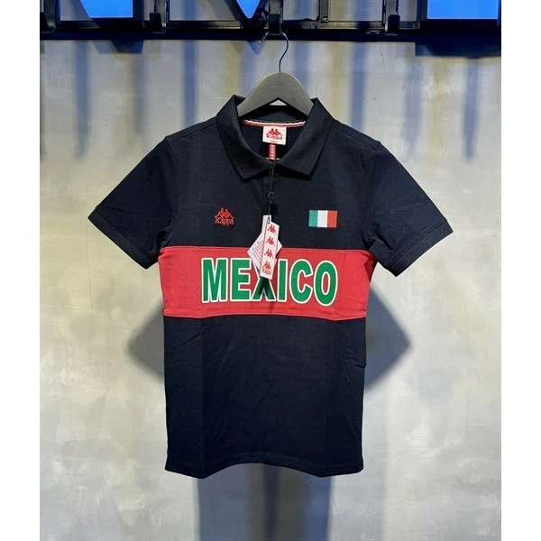 Áo Thun Polo Ka Ppa Mexico Màu Xanh Đen_K01