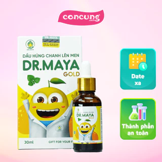 Dầu húng chanh lên men Dr. Maya Gold