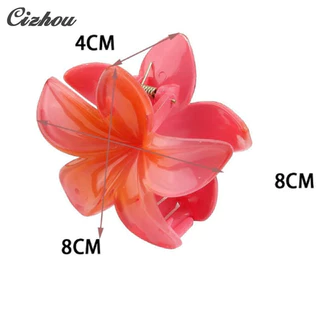 Phụ kiện tóc lưng đầu CIZHOU Plumeria Clip dành cho nữ