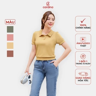 Áo Polo 4APC01 CARDINA Chất Liệu Tăm Lạnh Form Basic Kiểu Dáng Nhẹ Nhàng Thoải Mái Lịch Sự, Áo PoLo Cao Cấp, 4APC01