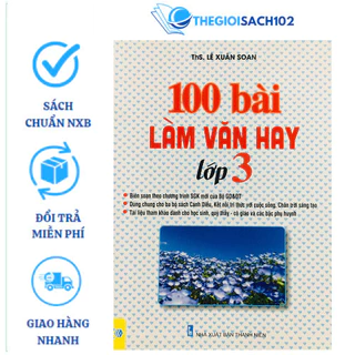 Sách - 100 bài làm văn hay lớp 3