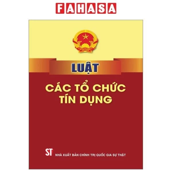 Sách Luật Các Tổ Chức Tín Dụng